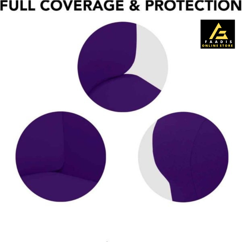 L-shape Sofa Covers-Purple