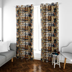 Digital Printed Curtain Pair